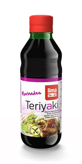 Nước sốt Teriyaki đậu nành ngọt không chứa gluten HỮU CƠ 250 ml - LIMA